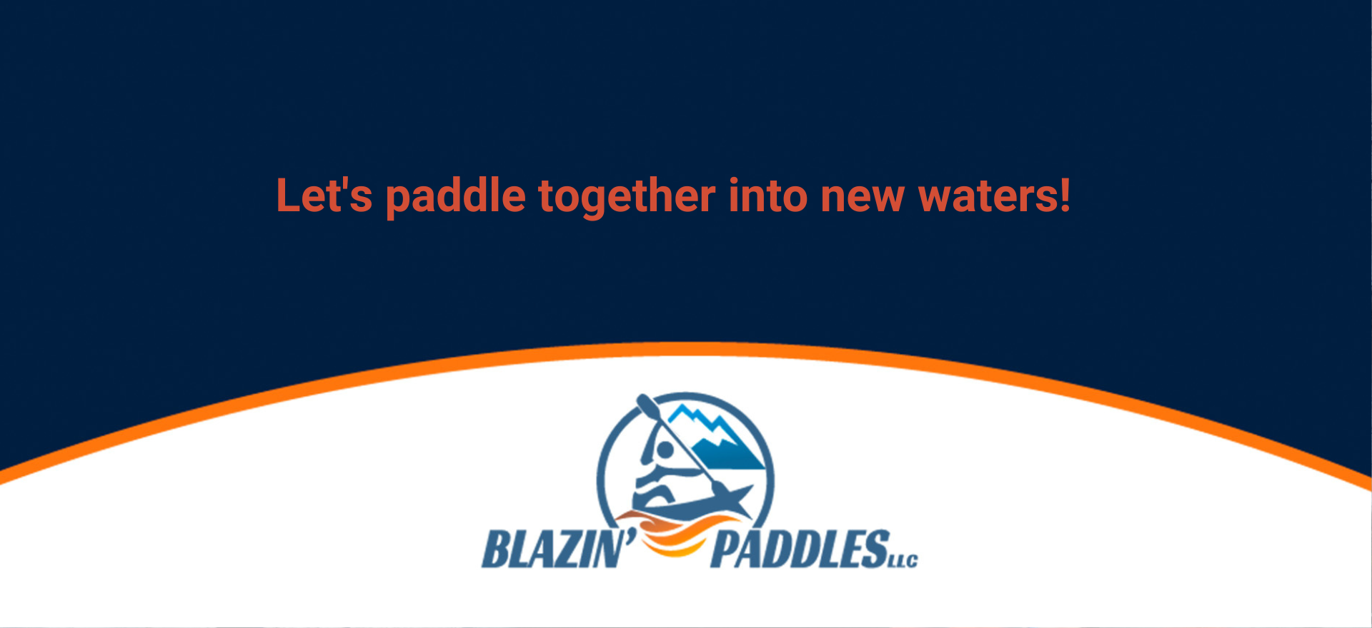 Lets Paddle Together Into New Waters