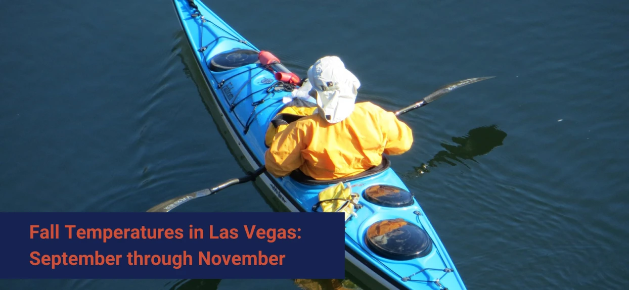 Fall Temperatures in Las Vegas September through November